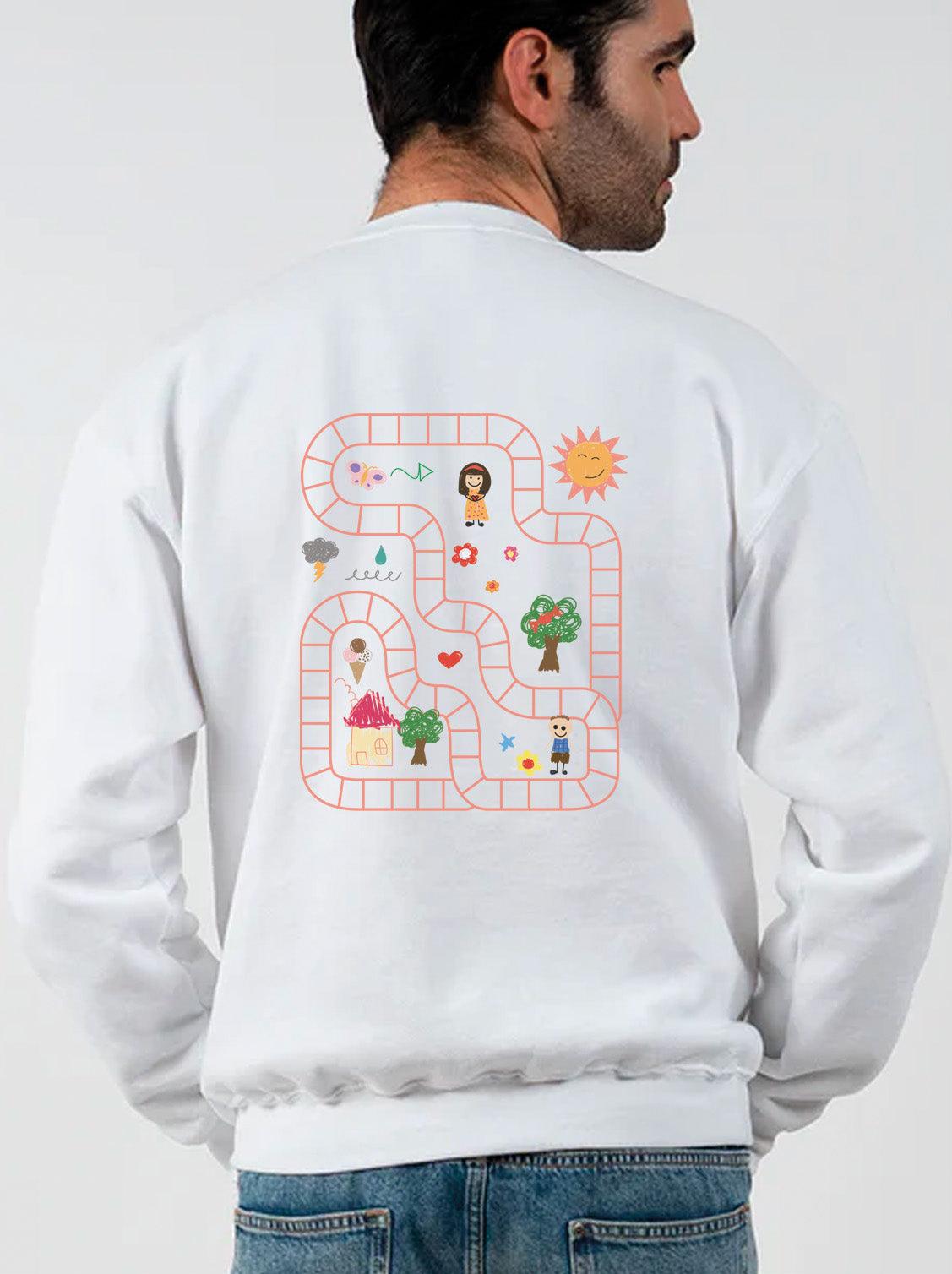 SUDADERA PERSONALIZADA DÍA DEL PADRE JUEGOS CON PAPÁ