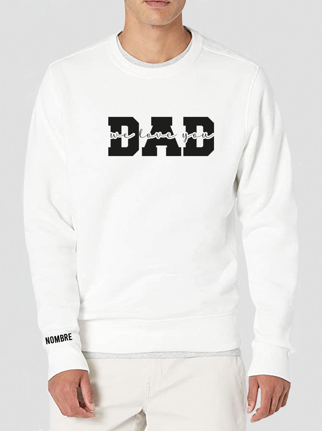 SUDADERA PERSONALIZADA DÍA DEL PADRE "EL MEJOR PAPÁ"