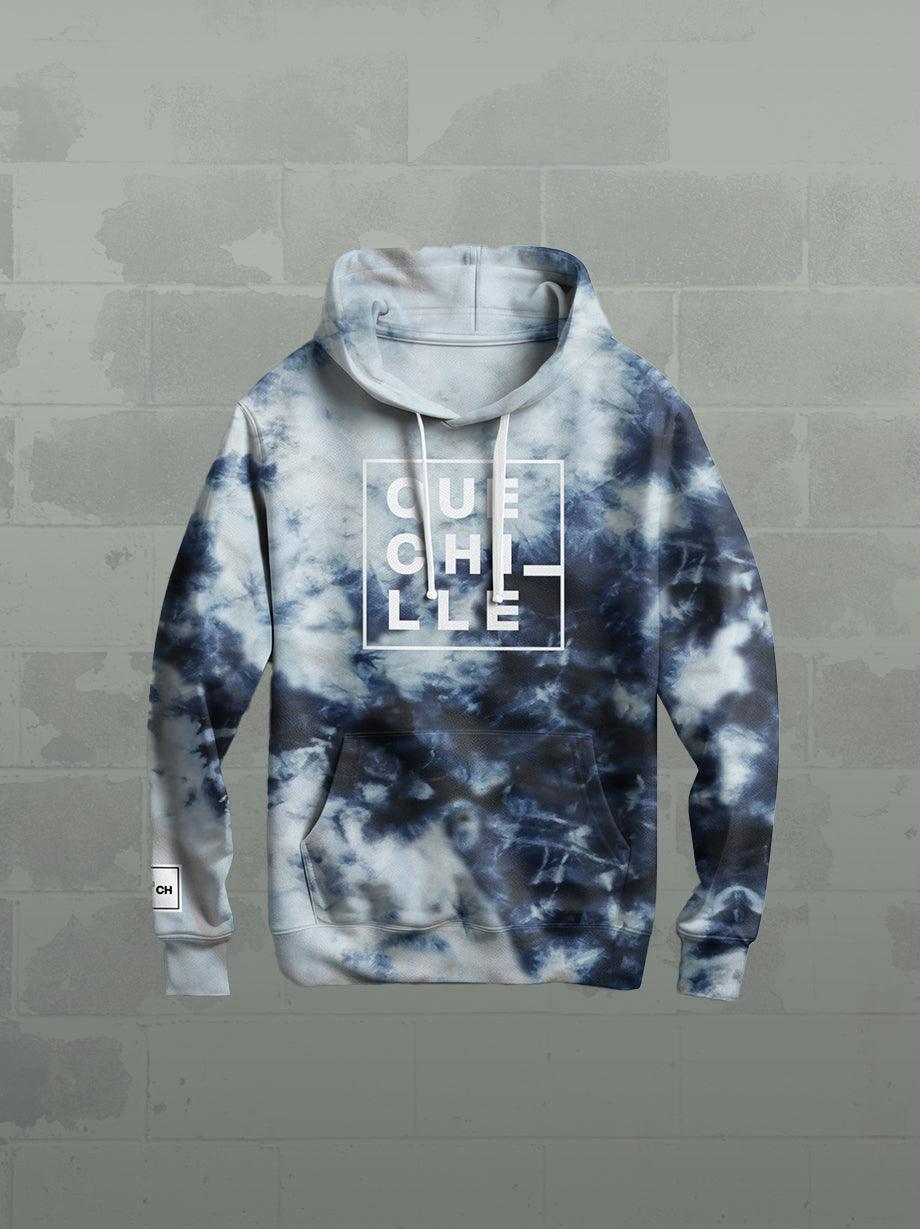 HOODIE ¡QUE CHILLE! TIE DYE BLUE