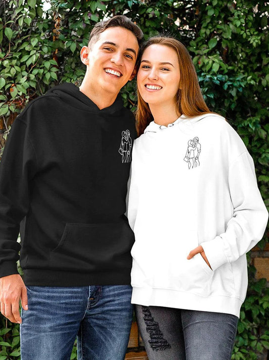 HOODIE COUPLES PERSONALIZABLE