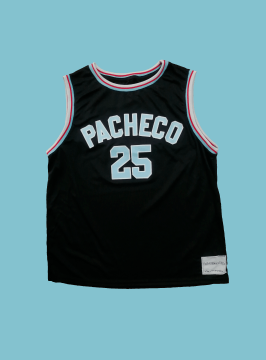 Jersey Basket Pacheco 25 Unisex Black - UrbanHangers