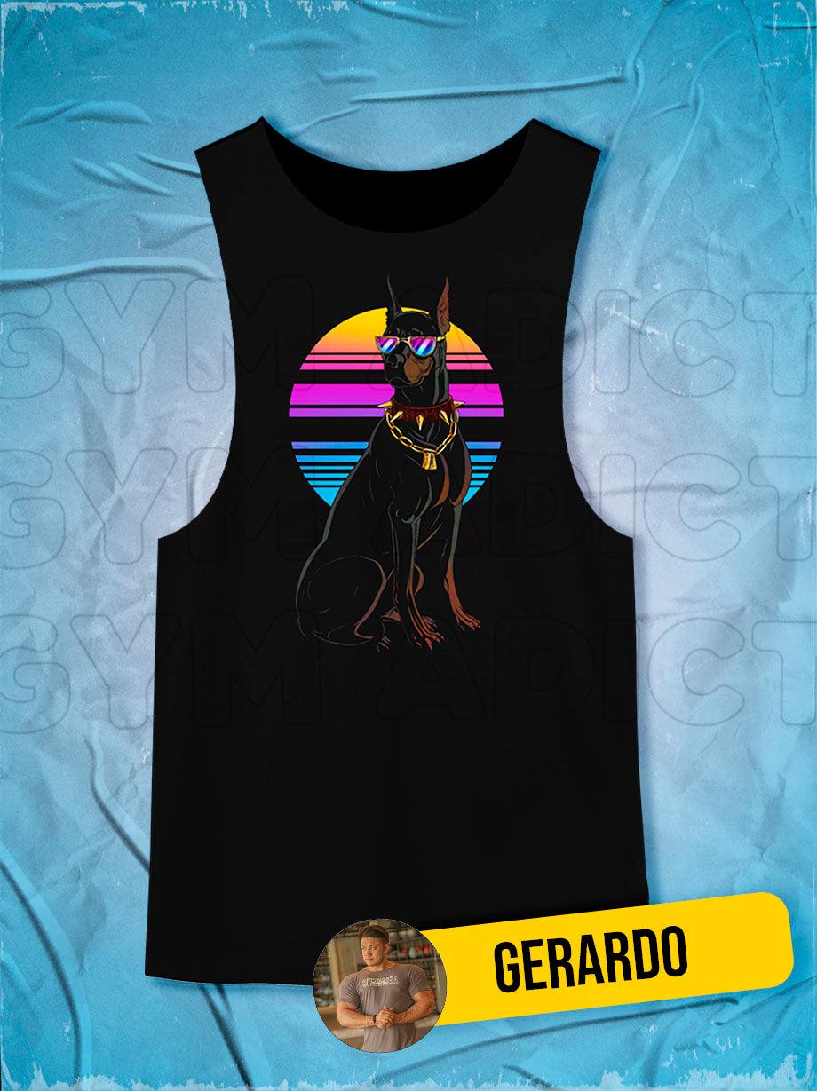 ALFA DOG TANK TOP BLACK INSPIRED BY GERARDO