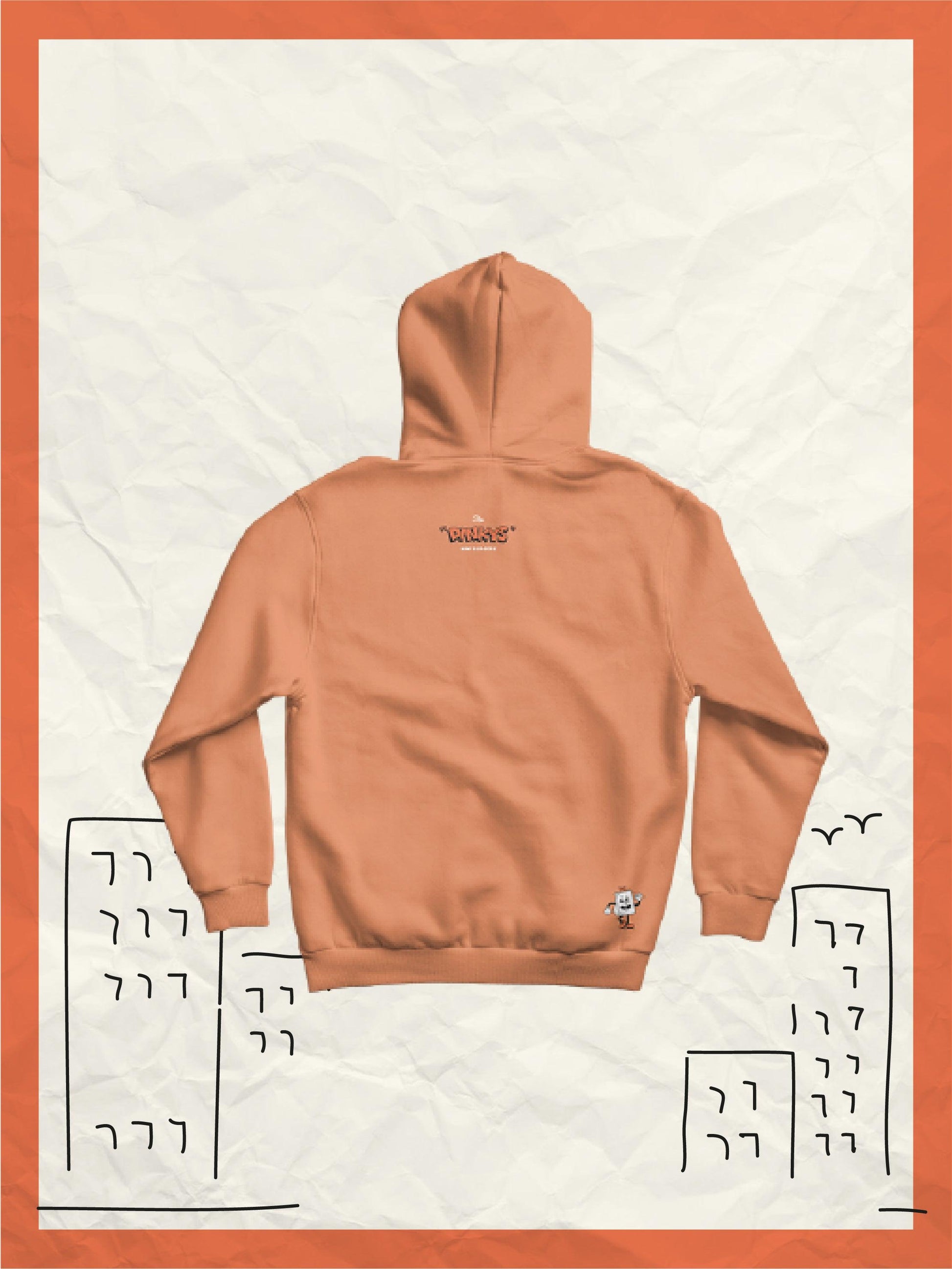 Hoodie Dinkys Big Face Kids - UrbanHangers